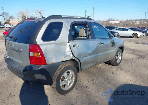 2007 Kia Sportage Lx from USA, damaged, VIN KNDJF724877357052